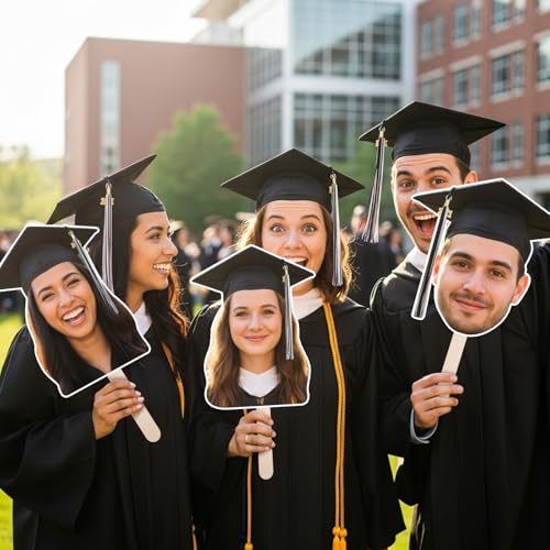Custom Big Head Cutouts on a Stick, 6'' to 36'' Personalized Bulk Photo Signs for Weddings, Birthday Parties, Sport Events, and Celebrations Decoration, Corrugated Plastic 1 Piece - color: 1 Piece