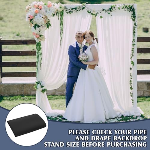 8 ft Pipe and Pole Drape Carrying Bag Portable Backdrop Stand Pipe Black Backdrop Carrying Bag Package Upright Crossbar Pole Package for Drape Kits