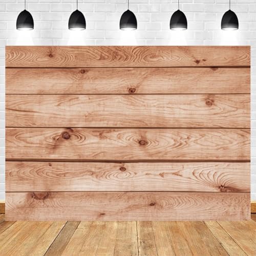 5x3ft Wooden Backdrop Rustic Wood Grain Photography Background Natural Plank Banner Decoration Wedding Event Portrait Photo Booth Prop - color: color 19, size: 5x3ft