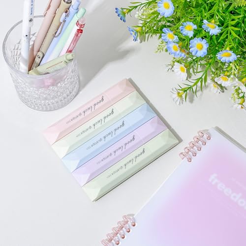 Temiary 5-Pack Multicolor Double Sided Tape Roller Pen, Scrapbooking Adhesive Glue Tape Pens Runner, Multipurpose for Scrapbook Craft Gift Wrapping, Photo Mounting School Office Supplies