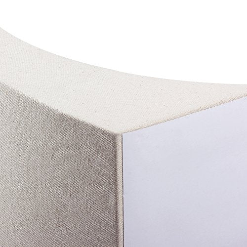 Oirlv Linen Necklace Display Bust 3D Necklace Organizer Jewelry Display Holder (H-15.28inches) - size: H-15.28inches