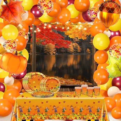 Fall Window Backdrop for Photoshoot 10x8ft Autumn Forest Lake Natural Landscape Outside The Window Photography Background for Fall Party Decorations Wall Decor Photo Studio Booth Props - size: 10x8ft