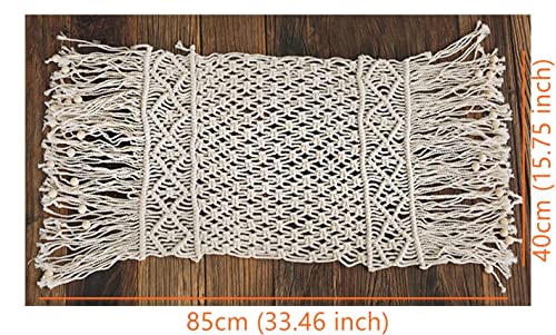 Newborn Photography Props Baby Photoshoots Photo Posing Macrame Rug Backdrop (Beige) - color: Beige