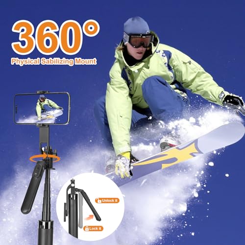 70inch Selfie Stick Phone Tripod with Rechargeable Remote,Portable Extendable 3 in 1 Cell Phone Tripod Stand for Video Recording,Travel Selfie Stick for iPhone and Android - color: C-Selfie Stick