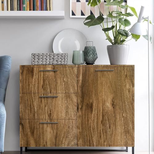 Erfoni Wood Contact Paper Faux Wood Peel and Stick Wallpaper 17.7inch x 197inch Brown Wallpaper Peel and Stick Wood Vinyl Wrap for Countertop Wood Grain Contact Paper Brown Self Adhesive Wall Paper - color: Brown Wood, size: 17.7" x 197"