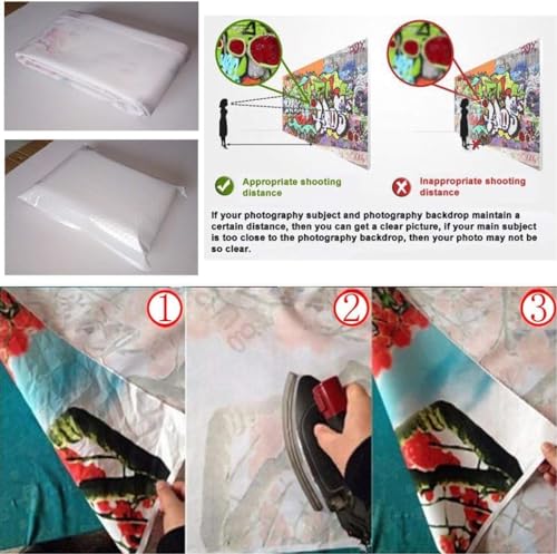 Summer Tropical Beach Backdrop Blue Sea Sky White Clouds Palm Trees Backdrop Theme Portrait Photography Background Holiday Photo Video Studio Props Banner 10x10ft - color: Blue, size: 10x10ft