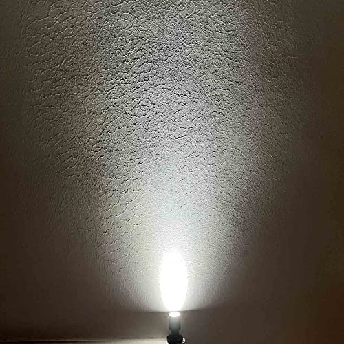 Taysing LED Mini Spotlight Indoor Picture Lights Artwork Lighting Art Lights Without Power Supply 2 Pack (Black-6000K) - size: Black-6000K