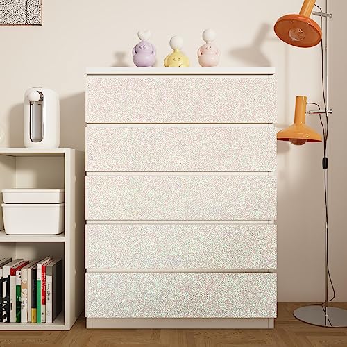 CRE8TIVE Off-White Glitter Wallpaper Border Peel and Stick Wall Border Glitter White Contact Paper Self Adhesive Removable Sparkle Fabric Wallpaper Sticker for Cabinets DIY Crafts Mirror Border 8"x80" - color: Off-White, size: 8" x 80"