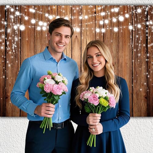 15x10 FT$ Wooden Board Backdrop Large Rustic Wood Background Vintage Brown Floor Photo Props Decorations Polyester for Adults Kids Birthday Banner Baby Shower Portrait Photography Supplies - color: Rustic, size: 15x10 FT