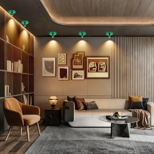 Cordless Spotlight Battery Operated, Rechargeable Plant Spot Lights, Dimmable Accent Lighting with Remote, LED Uplight for Picture Tree Painting Gallery Portrait Dartboard Art Photo, Green - color: chargeable Green