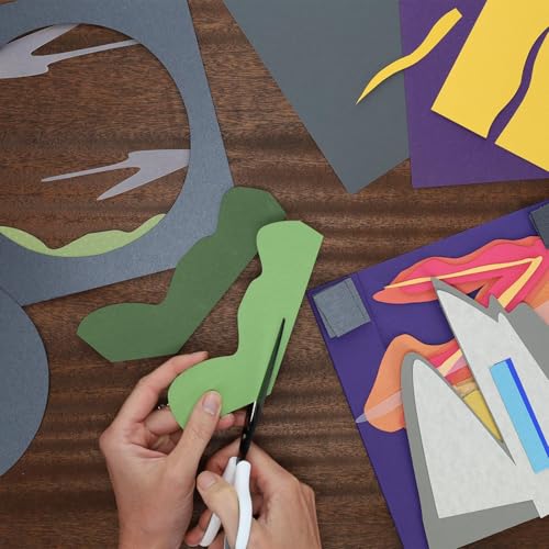 PA Paper Accents Muslin Cardstock 12" x 12" White Plum, 73lb colored cardstock paper for card making, scrapbooking, printing, quilling and crafts, 25 piece pack - color: White Plum
