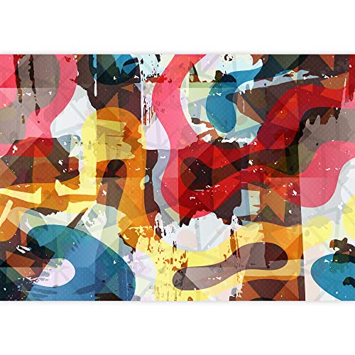 wall26 - Vector - Graffiti Beautiful Abstract Background Vector Illustration - Removable Wall Mural | Self-Adhesive Large Wallpaper - 100x144 inches - color: Artwork - CB21, size: 100"x144"