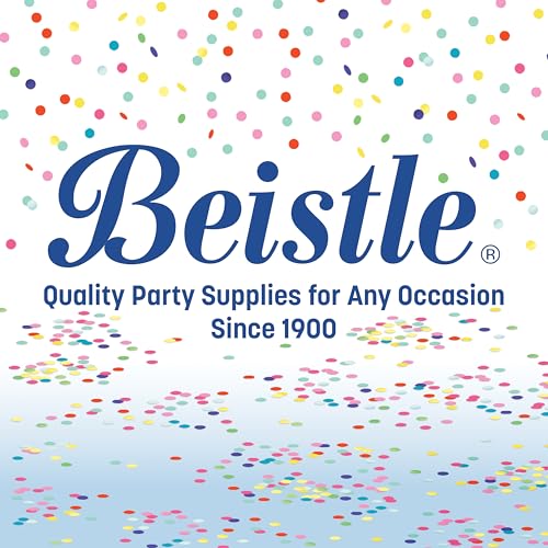 Beistle Red Ponytail Boppers – 2 Pack, Synthetic Hair Headband Accessories with Metallic Fringe, Spirit Headwear for Costume Styling, Themed Party Events, Photo Booth Props, and Novelty Wear