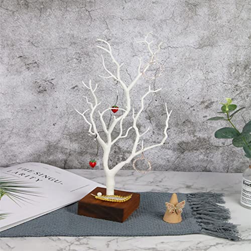 Necklace Display Stand Tree Jewelry Display Jewelry Stand Earring Holder Necklace Bracelet Rack Holder Wood Display Jewelry Holder