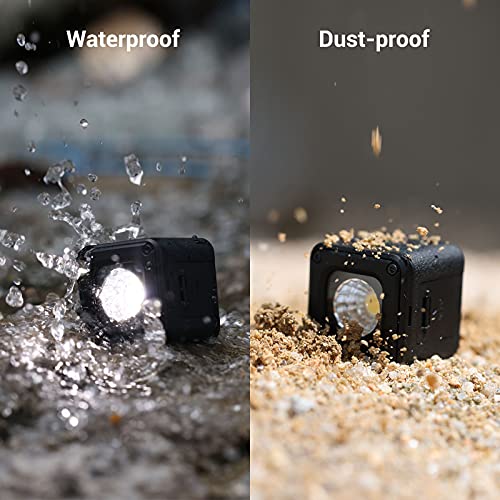 SmallRig RM01 Mini LED Video Light (3 Pack), Waterproof Portable Lighting Kit with Gels, Barndoor, Diffuser, Dimmable Fill Light 5600K CRI95, Lume Cube Camera Light for Stop Motion, Macro Photography - size: 3 Pack