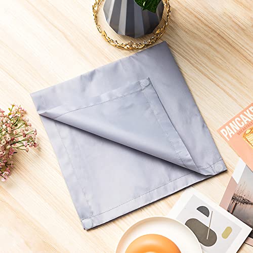 Patelai 4 x 2 Feet Fabric Fluorescent Light Cover for Ceiling Classroom Magnetic Cubicle Shade with 10 Magnets Fluorescent Light Filters for School Home Office Drop Lamp Decor(Simple Gray Style) - style: Simple Gray Style
