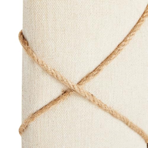Farmlyn Creek Rectangular Fabric Bulletin Board - Picture Board for Photos - Farmhouse Style & Office Wall Decor - 16 x 12 in, Beige - size: 16 x 12 Inches