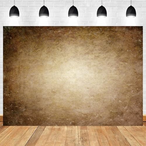 5x3ft Vintage Brown Backdrop Retro Grunge Background for Photography Video Live Streaming Boho Aesthetic Banner for Birthday Party Wedding Decoration Neutral Earthy Tone Photo Booth Prop - color: color 5, size: 5x3ft