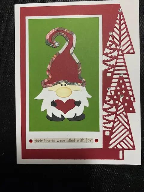 Lapoo Festivals Metal Cutting Die for Scrapbooking - Durable, Cut Stencils for DIY Scrapbook Photo Album Decorative Paper Card, Card Making Supplies, Embossing (Half Christmas Tree 5.2 x 1.4 in) - style: Half Christmas Tree 5.2 x 1.4 in