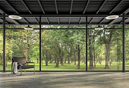 Yeele 10x8ft Business Office Window View Backdrop Modern Living Room Interior Photography Background Work at Home House Online Meeting Video Conferencing Photo Studio Props