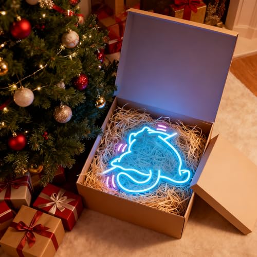 Neon Sign for Wall Decor Light Up Letters Business Led Sign Cute Birthday Party Gifts Led Decorative Night Signs Room Decorations Supplies Birthday Party Signs for Home Bedroom Dorm (Cat) - color: cat