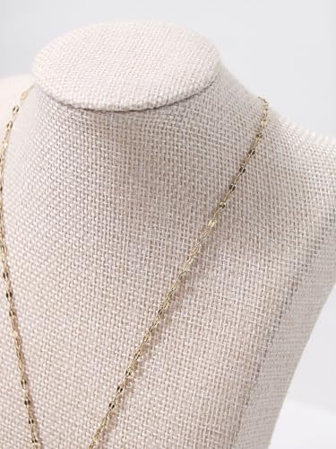 3Pcs Necklace Bust Stand for Selling, Linen Necklace Display Holder, Jewelry Necklace Organizer Rack for Shop Store Exhibition Show (9" Height) - color: Linen, size: 9" Height (3pc)