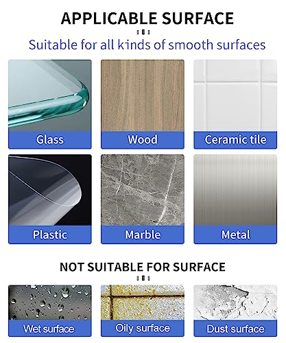 PHIXBEAR Small Mounting Putty No Residue, Strong Double Sided Glue Adhesive Dots Clear Museum Sticky Tack, Picture Hanging Strips Fixed Posters Map Decor Art Craft Party, Round 0.39 in (504 Pcs) - size: Small-Standard