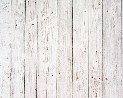 AOFOTO 10x8ft Vintage Wooden Plank Photography Background Old Wood Fence Backdrop Retro Hardwood Board Weathered Panel Kid Baby Adult Portrait Photo Studio Props Video Drape Wallpaper - size: 10x8ft