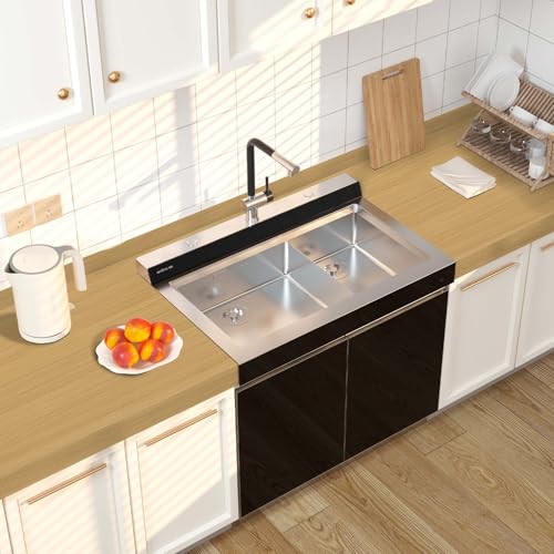 Abyssaly Light Wood Contact Paper Natural Wood Peel and Stick Wallpaper Self Adhesive Waterproof Wallpaper for Kitchen Cabinet Shelf Drawer Liner 11.8" X 197" - color: Light Wood, size: 11.8" x 197"