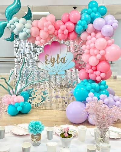 Silver Shimmer Wall Backdrop Panels 6ftx4ft Glitter Disco Party Sequin Backdrop for Wedding Bridal Shower Birthday Graduation Background Decorations 2025 - color: Silver, size: 6ftx4ft