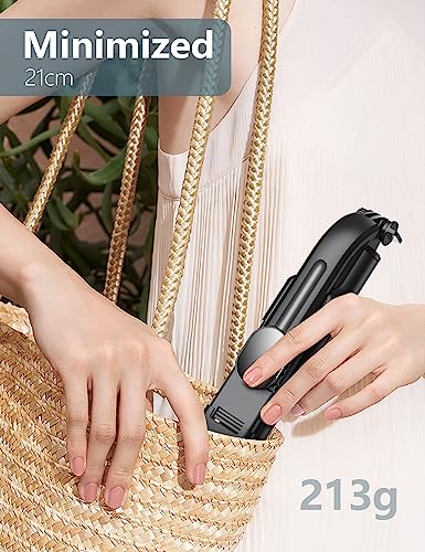 Selfie Stick Tripod with Light, 45'' Selfie Stick with Wireless Remote, Portable Phone Tripod Compatible with iPhone 16/15 Pro Max/15/14 Pro/14/13, Samsung S22/ S23 Ultra/Android Smartphone - color: Black - 45" Standard Height