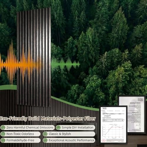3D Acoustic Wall Panels for Appeal and Effective Noise Reduction, 4.7x6 inch Textured Acoustic Decorative Panel for Wall– 4 Color Sample Pack - size: Sample 4Pack-4.7x5.9 inch