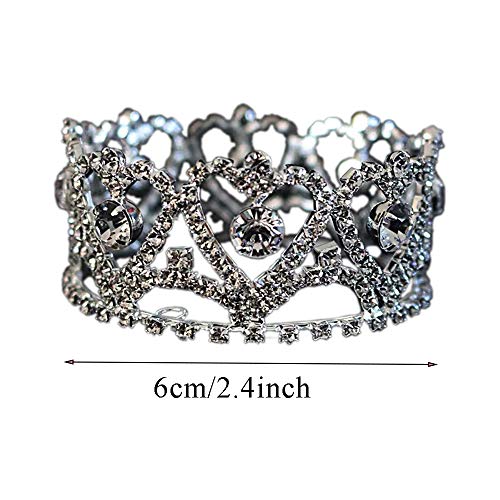Infant Baby Girl Boy Crown Photo Shoots Headband for Newborn Crystal Princess Party Headwear Photography Props - color: Crown 5