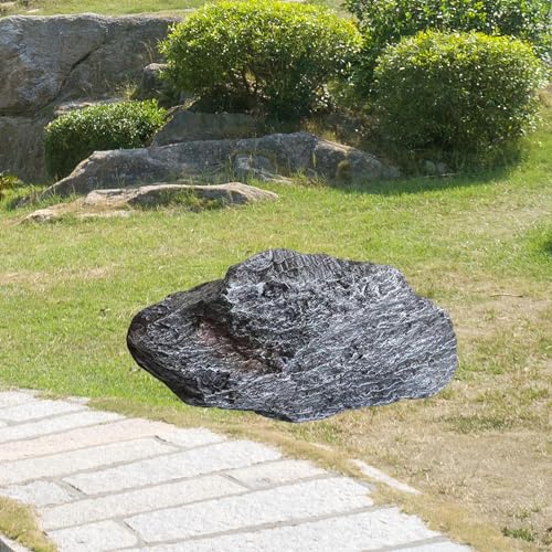 Artificial Landscape Rock, Lightweight Fake Rocks, Faux Stone with Realistic Natural Texture, Photography Prop Decorative Stone, Foam Landscape Rock for Yard Garden Lawn Patio Decor, A 45x19x22cm - color: A 45x19x22cm