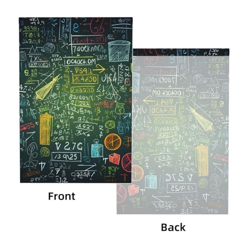 Math question Backdrop Background for Photography 5x7ft Photobooth Professional Photo Backdrop Curtains Video Photography Studio Photo Backgrounds Banner Booth Background Screen Parties - color: Math Question