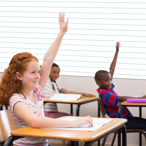 120x47 in Bulletin Board Fabric Background Back to School Classroom Decoration Large Polyester Photography Backdrop for Class Home Office Wall Decor Pillows Curtains Crafts Notebook - style: Lined Notebook