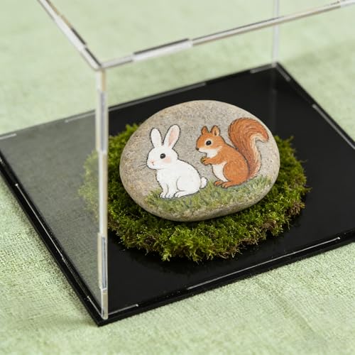 uxcell Acrylic Clear Display Case Box Dustproof Protection Showcase Cube Collectibles Show Box 7.9x5.9x5.9inch - size: 7.9x5.9x5.9 Inch