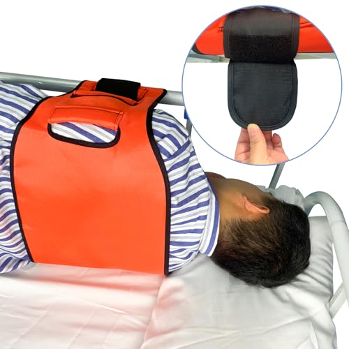 Transfer Sling, Lift Assist Gait Belts for Seniors, Transfer Belt for Elderly and Disabled, Bed Assist Mobility Belt for Patient Care - color: 01orange
