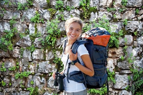 Stone Brick Wall Backdrop 20 x 10 ft for Photography, Vintage Textured Stone Ancient Rock Wall Castle Wall Overgrown Wall Green Leaf Background for Kids Adults Portrait Birthday Photo Shoot Props - size: 20x 10 ft