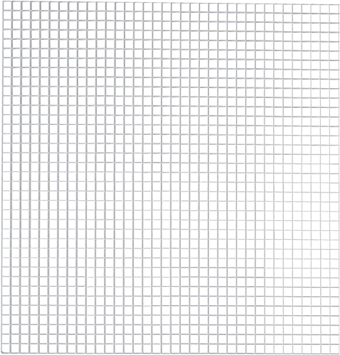 KASTLITE White Egg Crate Fluorescent Light Covers - Custom Size Polystyrene Drop Ceiling Grid Diffuser & HVAC Air Vent Grille - 1/2"x1/2"x3/8" Cell Eggcrate Panels, 1-Pack - Manufactured in USA - color: White - Custom Size