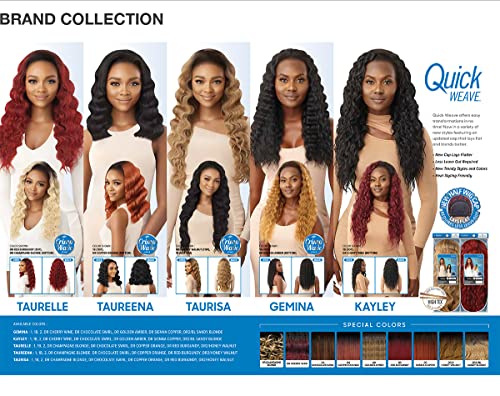 Outre Quick Weave Half Wig Cap Lays Flat Wig GEMINA (DRCHOSWI)