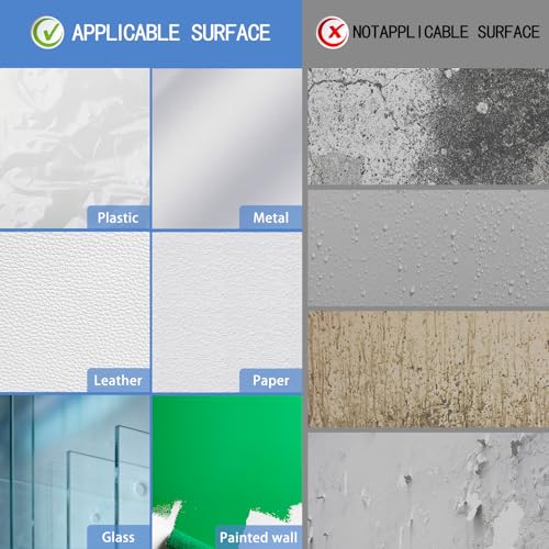 Double Sided Tape Thin, 1in x 82ft Removable Mounting Tape, Poster Picture Hanging Strips, Clear Wall Sticky for Hanging, Scrapbook Stickers, No Damage Wall Adhesive for Festival Decoration
