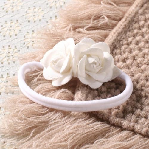 Newborn Photography Outfits Girl Newborn Photography Props Newborn Girl Lace Romper Headress Infant Princess Costume - color: Light Yellow