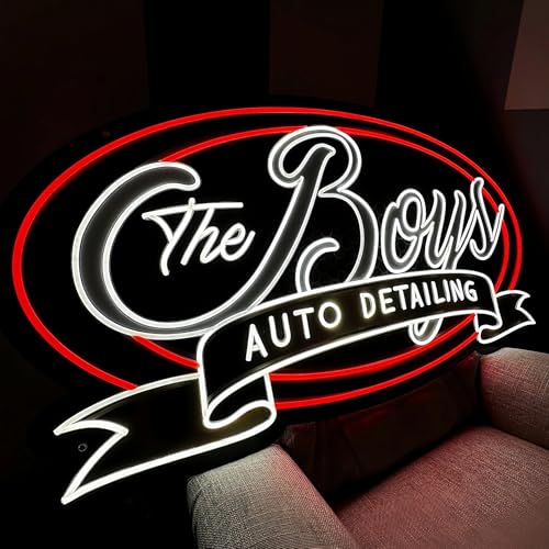 CIONAOR Custom Neon Sign, Personalized UV Printed LED Neon Sign LoGo Customizable for Business, Salon Beauty Nail Studios Light Up Name Sign, Images Neon Lighting Customized - size: Image Logo Custom
