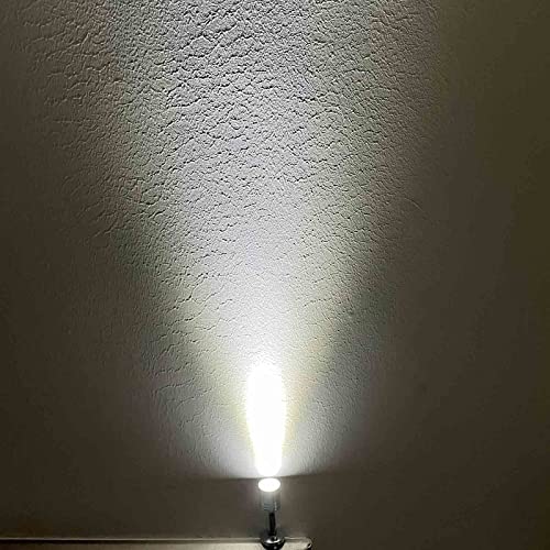 LED Mini Spotlight Indoor Picture Lights Artwork Lighting Art Lights Without Power Supply 2 Pack (Silver-6000K) - size: Silver-6000K