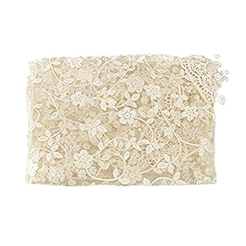 Luxury Newborn Boy Girl Baby Photography Props Wrap Lace Yarn Cloth Blanket (Beige) - color: Beige
