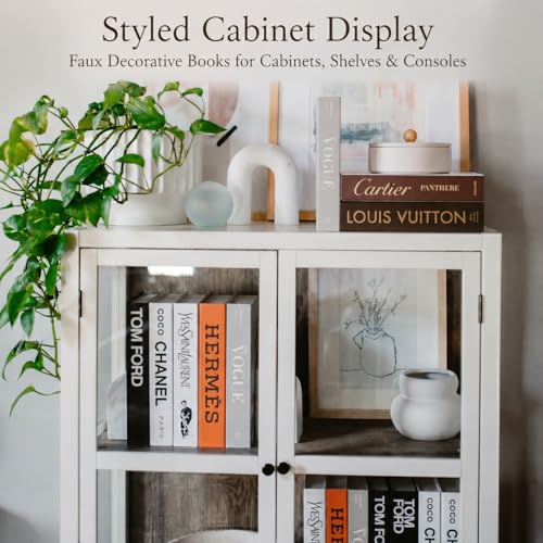 PROBENEX Suite Faux Decorative Books Set of 7 | Not Real Books(Cardboard Boxes) | Bulk Pricing for Home Staging, Interior Design & Airbnb | Luxury Designer Coffee Table | Modern Shelf Decor - color: Suite_large