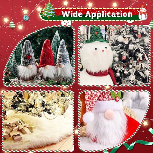 White Long Pile Faux Fur Faux Plush Muffler Scarf Dolls Jewelleries Displaying Backdrop Product Photo Backdrop, Great for Nail Art, Cushion Fluffy (White 0.5M) - color: White, size: 20''x65''