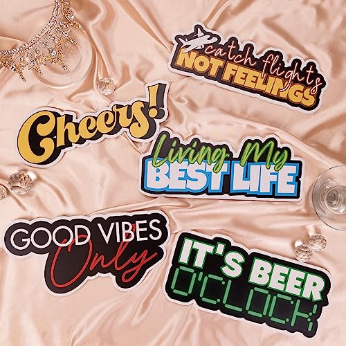 (Party Pack 2) Elevate Your Photo Booth Experience with Our Durable & Waterproof Pack of Signs-Perfect for Weddings, Birthdays, and Photo Booth Businesses - PVC Foamboard Photo Props - color: Pary Pack 2