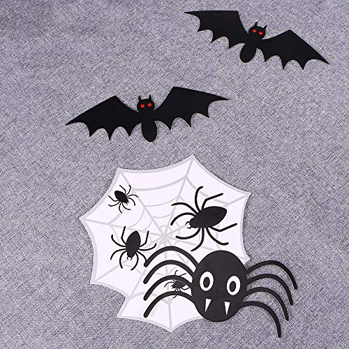 Soochat Halloween Photo Booth Props DIY Kit Scary Hocus Pocus Photo Booth Props for Dress Up Halloween Party Costumes Accessories 22 Pcs